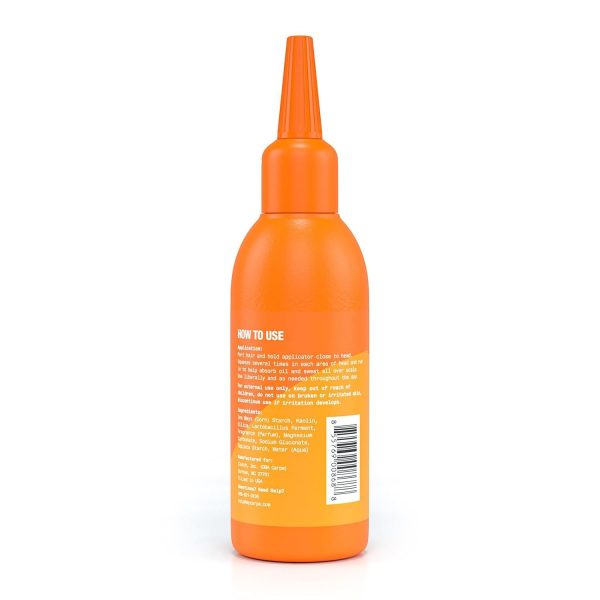 Carpe NEW. LARGER Sweat Absorbing Scalp Powder – Non Aerosol Dry Shampoo for Women & Men