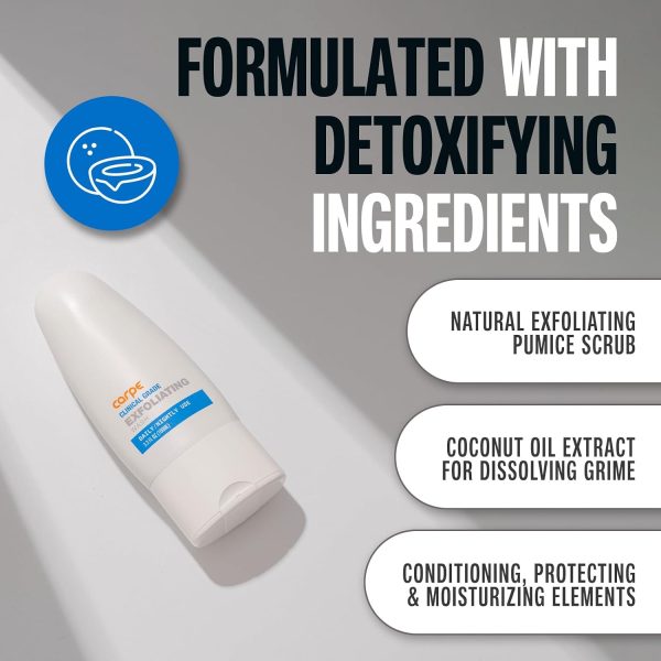 Carpe Exfoliating Underarm Scrub with Odor Protection.