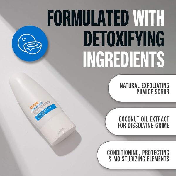 Carpe Exfoliating Underarm Scrub with Odor Protection.