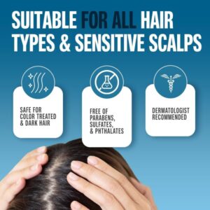 Carpe NEW. LARGER Sweat Absorbing Scalp Powder – Non Aerosol Dry Shampoo for Women & Men
