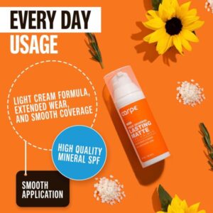 Carpe Matte Face Primer with SPF 30. Mineral Sunscreen for Oily Skin