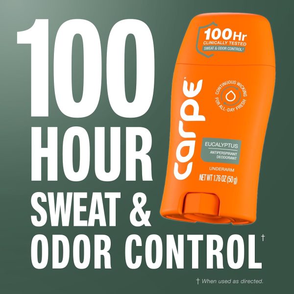 Carpe Antiperspirant. Eucalyptus | Eucayptus Scent