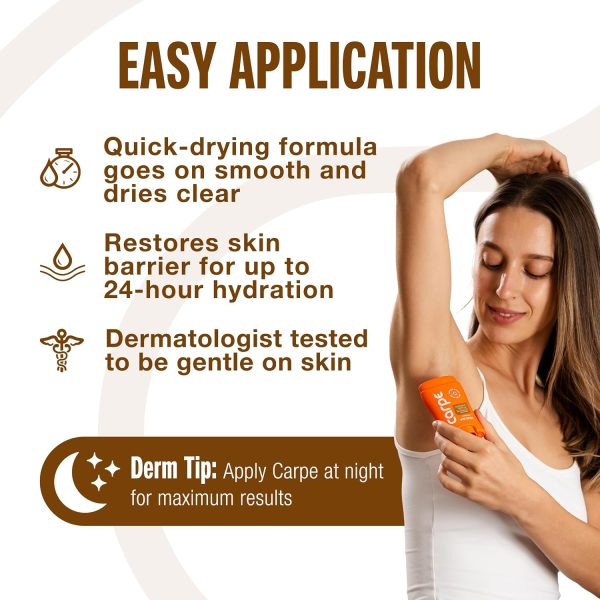 Carpe 100-Hour Antiperspirant Deodorant for Women – Coconut Vanilla