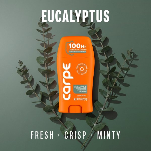 Carpe Antiperspirant. Eucalyptus | Eucayptus Scent