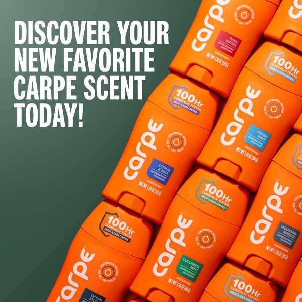 Carpe Antiperspirant. Eucalyptus | Eucayptus Scent